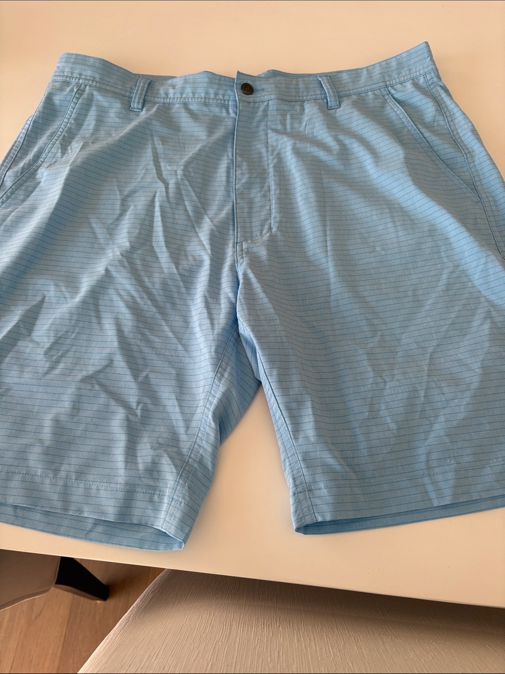 Light Blue Men's Golf Shorts